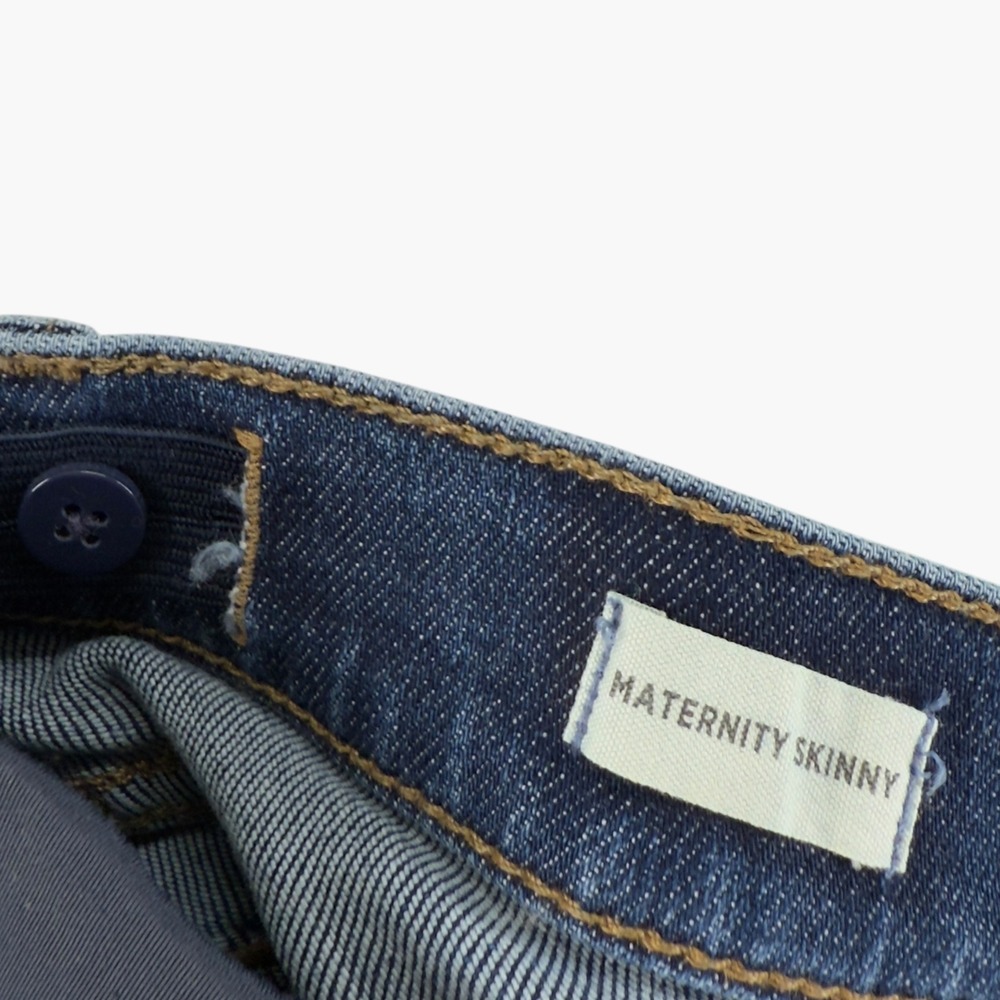 Madewell Maternity Side Panel Skinny Jeans in Wendover Wash Size 28 - Picture 5 of 9
